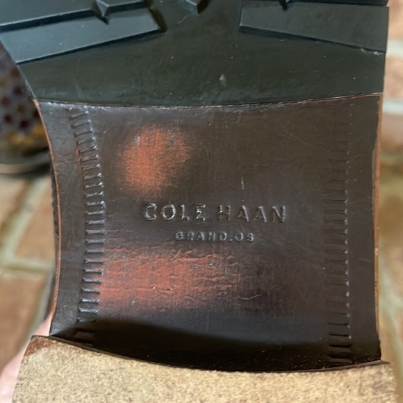 Cole Haan Brown Leather Chukka Boots